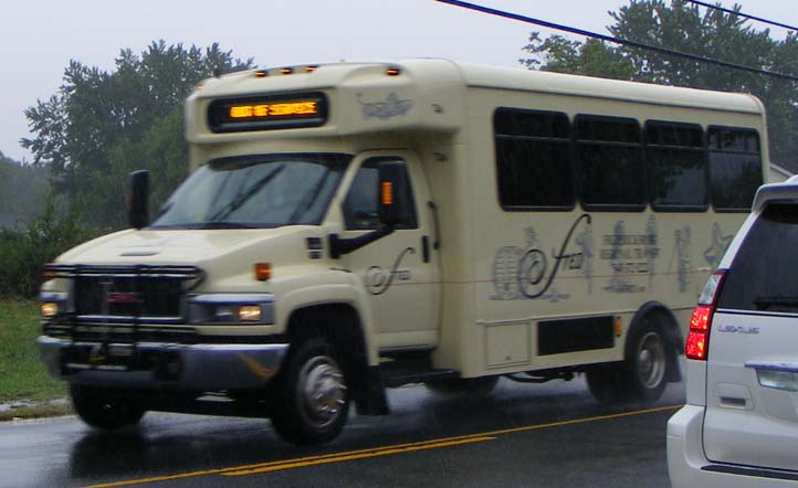Fredericksburg Regional Transit GMC cutaway bus
